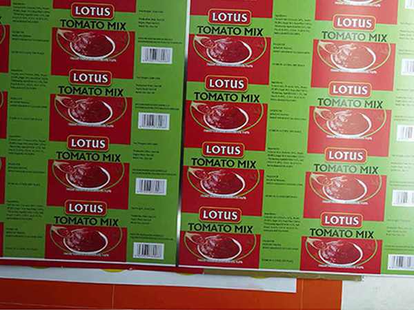 Printed Tinplate Sheet fortomaoto mix food can